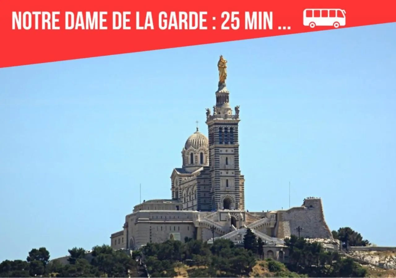 La Charmerie Duplex Climatise A 5Min Du Vieux Port Марсель 0*,