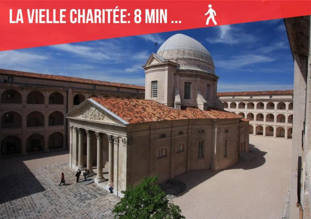La Charmerie Duplex Climatise A 5Min Du Vieux Port Марсель Апартаменты